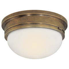 VISUAL COMFORT Visual Comfort Sl 4002hab-wg Flush Mount Antique Brass
