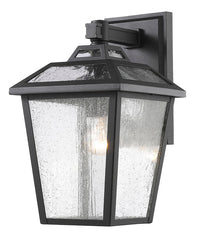 Z-LITE Z-lite 539s-bk Outdoor Wall Light Black Frame