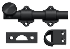 DELTANA Deltana DDB425U19 Dutch Door Bolt 4 Inch Black