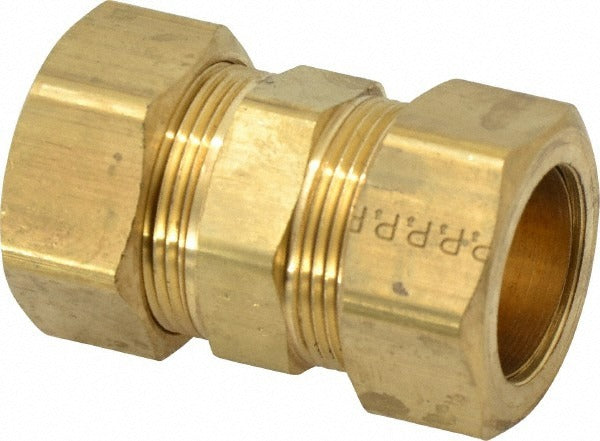 PARKER Parker 62C-14 Compression Tube Union 1-1/8-18 Brass
