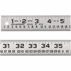 LUFKIN Lufkin 954FTN Tape Measure 4 Ft Steel Blade Silver
