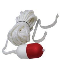 KEMP USA Kemp Usa 10-222-30 30 feet throw rope with float and ring buoy holder (30 ft)