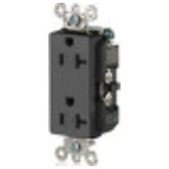 LEVITON Leviton TDR20-E Decora Plus Duplex Receptacle 20A 125V (46 H x 1.52 W x 1.14 D)