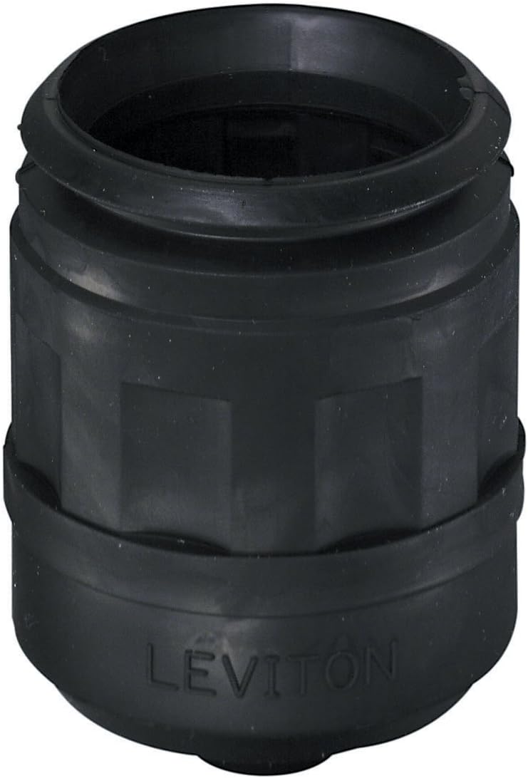 LEVITON Leviton 6017 Boot for Straight/Locking Plug 15 Amp & 20 Amp (3- and 4-Wire)