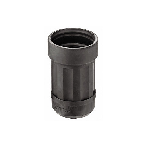 LEVITON Leviton 6018 Weather Resistant Connector Boot 15 A 3-Wire (2.2 in Dia x 3.88 in H)