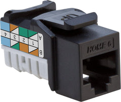 LEVITON Leviton 61HOM-RE6 Home 6 Snap-In Connector (1 Pack)