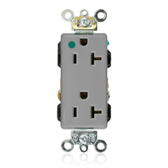 LEVITON Leviton 16362-HGG Decora Plus Duplex Receptacle 20 A 125 V (Each)