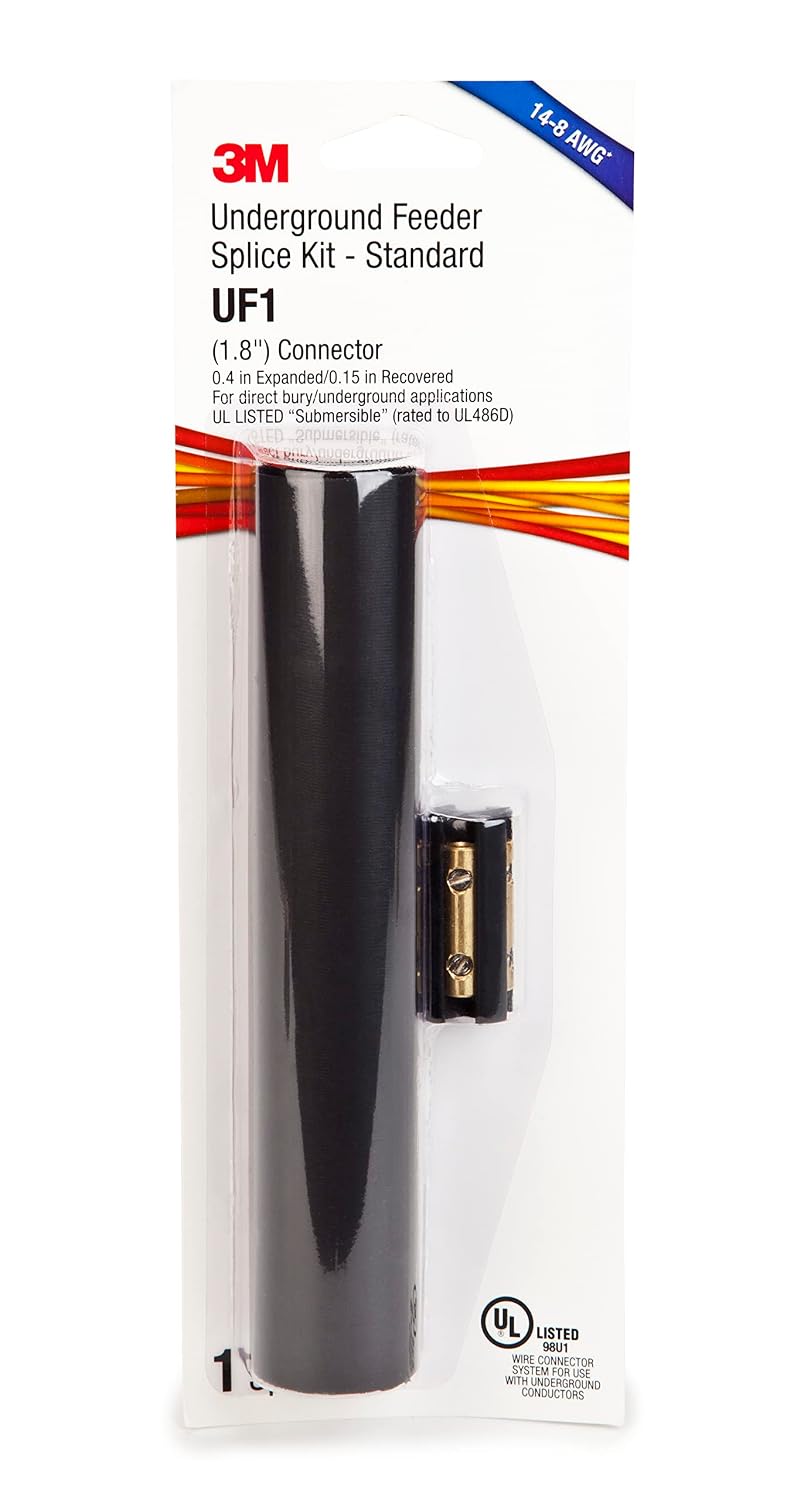 3M 3M UF1 Splice Kit Standard 600 V (1.8 in Connector, 8 in Heat Shrink)
