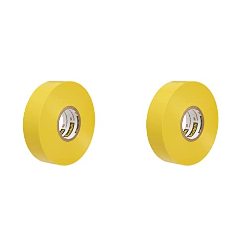 3M 3M 35-1/2x20FT Scotch Vinyl Color Coding Electrical Tape 1/2 in x 20 ft (Pack of 2) 80610833958
