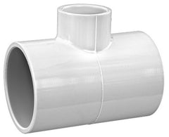 WESTLAKE PIPE & FITTINGS Westlake Pipe & Fittings 401-212 1-1/2 x 1-1/4 Sch40 PVC tee (1-1/2 x 1-1/4)