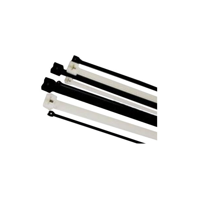 3M 3M CTSB8NT50-C Steel barb cable tie 50 lb (8 inch / 100 per bag)