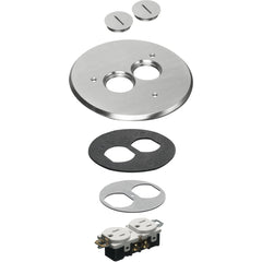 ARLINGTON Arlington FLB6220NL 6 inches Round Cover Kit (1-Gang, 6 in)