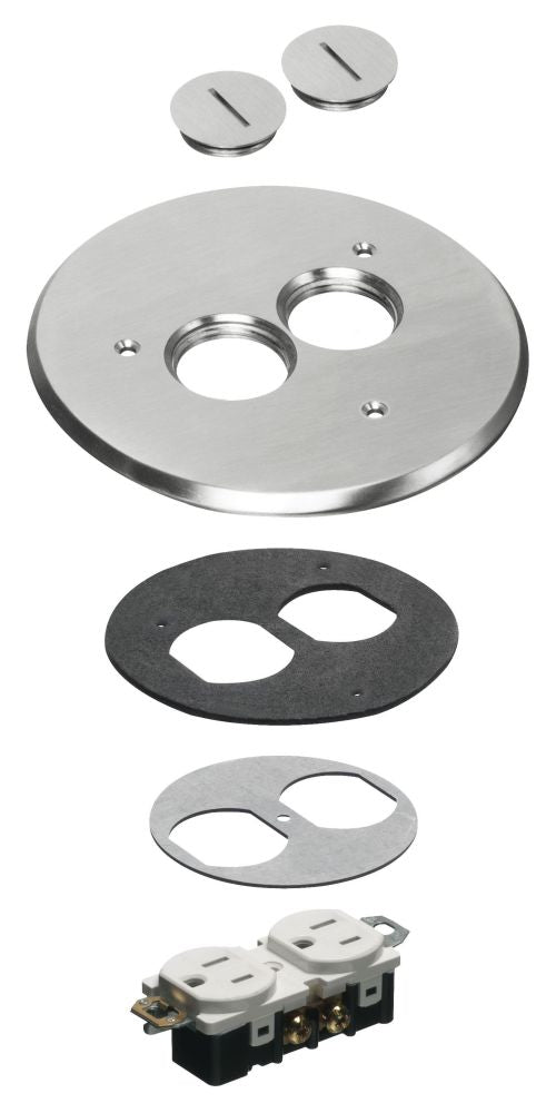 ARLINGTON Arlington FLB6220NL 6 inches Round Cover Kit (1-Gang, 6 in)