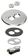 ARLINGTON Arlington FLB6220NL 6 inches Round Cover Kit (1-Gang, 6 in)