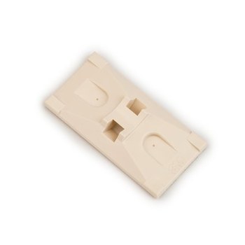 3M 3M CTB2X1BGA-C Cable Tie Mounting Base Foam Backed Adhesive 2 x 1 in