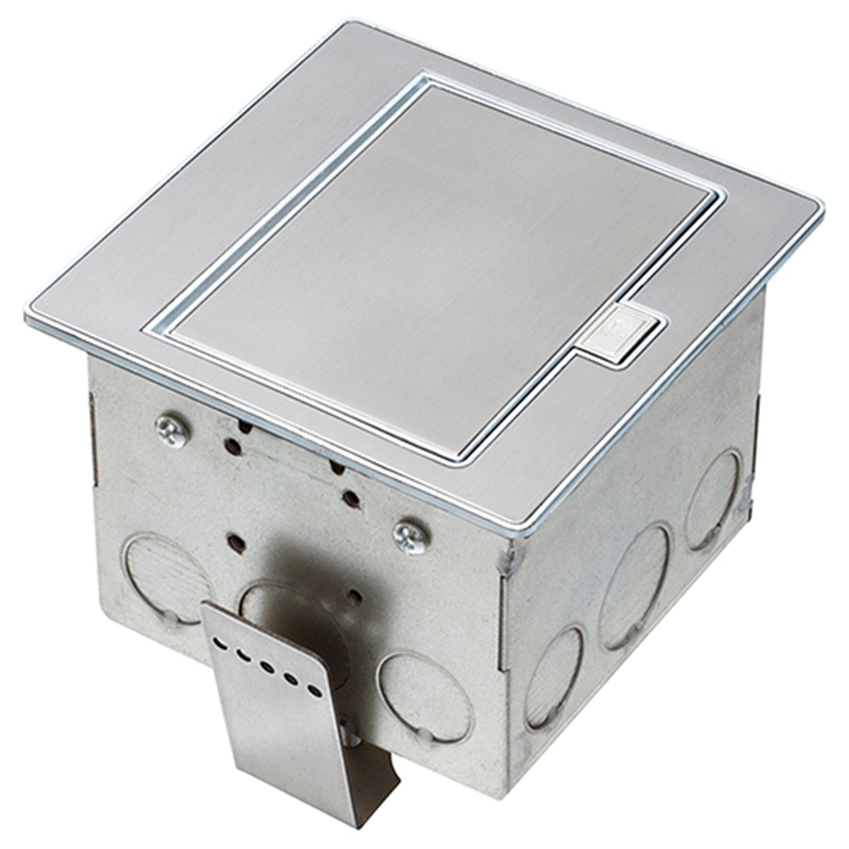 ARLINGTON Arlington FLBT4400SS Square countertop box 20A (1-gang)