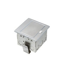 ARLINGTON Arlington FLBT4400SS Square countertop box 20A (1-gang)