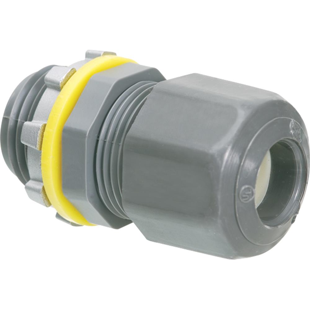 ARLINGTON Arlington LPCG503Z Low Profile Liquidtight Oiltight Strain Relief (1/2 in)