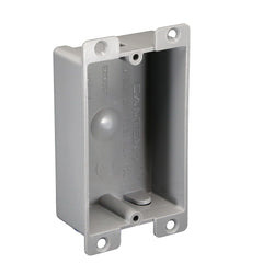CANTEX Cantex EZ08SF 1-Gang Shallow Outlet Box 8 cu-in 1-1/4 in Depth