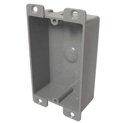 CANTEX Cantex EZ08SF 1-Gang Shallow Outlet Box 8 cu-in 1-1/4 in Depth