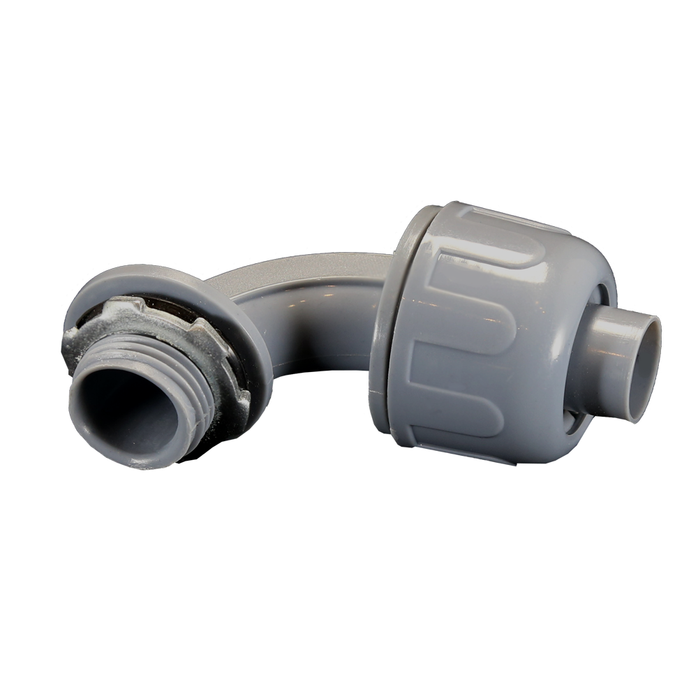 CANTEX Cantex 5441001 Enviro-Flex Liquidtight Connector (1/2 in, 90-degree)