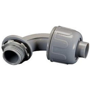 CANTEX Cantex 5441001 Enviro-Flex Liquidtight Connector (1/2 in, 90-degree)