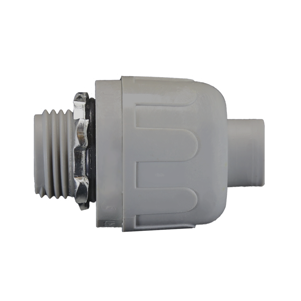 CANTEX Cantex 6441001 Enviro-Flex Straight Liquidtight Connector 1/2 in