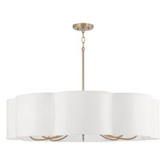 CAPITAL LIGHTING Capital Lighting 456481MA Sabine Chandelier 8 x 60W (36 inchesW x 9 inchesH)