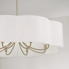 CAPITAL LIGHTING Capital Lighting 456481MA Sabine Chandelier 8 x 60W (36 inchesW x 9 inchesH)