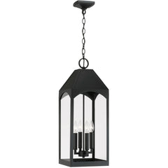 CAPITAL LIGHTING Capital Lighting 946342BK Burton Hanging Lantern 240W (9.75 inchesW x 26.5 inchesH) 946342BK