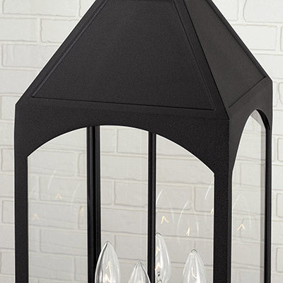 CAPITAL LIGHTING Capital Lighting 946342BK Burton Hanging Lantern 240W (9.75 inchesW x 26.5 inchesH) 946342BK