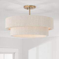 CAPITAL LIGHTING Capital Lighting 349841MA Delaney Dual Mount 4 x 60W (20in W x 13in H)