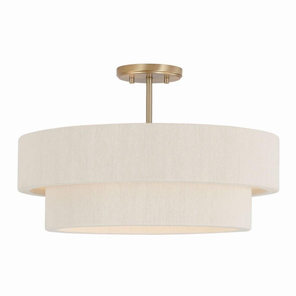 CAPITAL LIGHTING Capital Lighting 349841MA Delaney Dual Mount 4 x 60W (20in W x 13in H)
