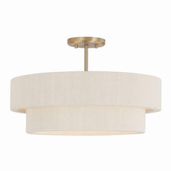 CAPITAL LIGHTING Capital Lighting 349841MA Delaney Dual Mount 4 x 60W (20in W x 13in H)