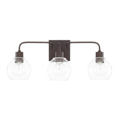 CAPITAL LIGHTING Capital Lighting 120031BZ-426 Tanner Three Light Vanity 300W (24.5 in)