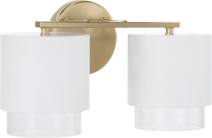 CAPITAL LIGHTING Capital Lighting 153021RE-549 Weller 2-Light Vanity 100W per Bulb (15 in)