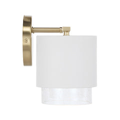 CAPITAL LIGHTING Capital Lighting 153021RE-549 Weller 2-Light Vanity 100W per Bulb (15 in)