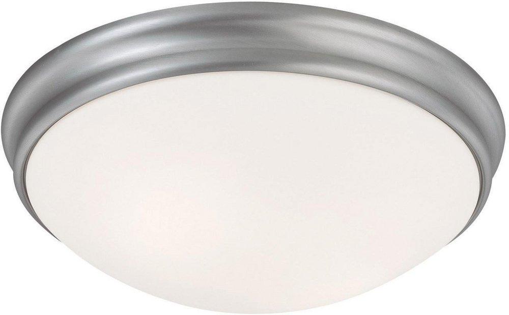 CAPITAL LIGHTING Capital Lighting 2032MN 2-Light Ceiling Fixture 2 x 60W (12 in W x 3.5 in H) C2032MN