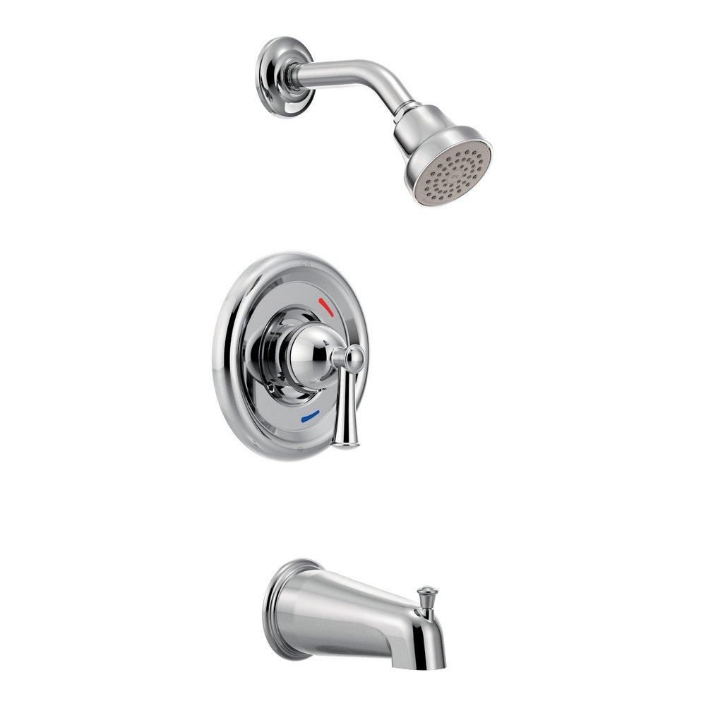 CLEVELAND FAUCET GROUP Cleveland Faucet Group T41311CGR Capstone Single Handle Bathtub and Shower Faucet Trim Only GID-140512