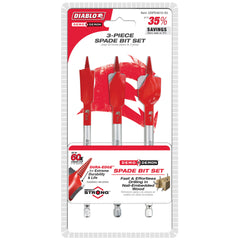 DIABLO Diablo DSPD4910-S3 Demo Demon Spade Bit Set (3-Piece, 6 in)