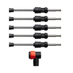 DIABLO Diablo DMAPLA4420-S6 Amped Rebar Demon SDS-Plus 4-Cutter Full Carbide Head Dust Extraction Hammer Drill Bit 3/8 in x 4 in x 9 in FRDMAPLA4420-S6