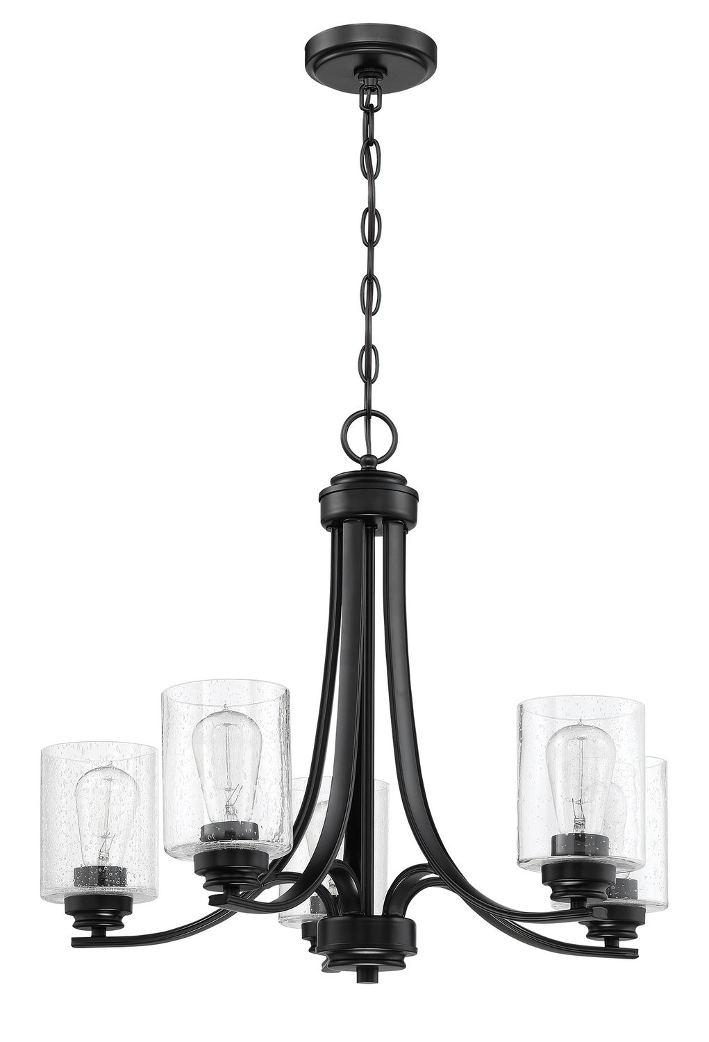 CRAFTMADE Craftmade 50525-FB Bolden 100W per Bulb 5-Light Chandelier (5-Light) C50525FB