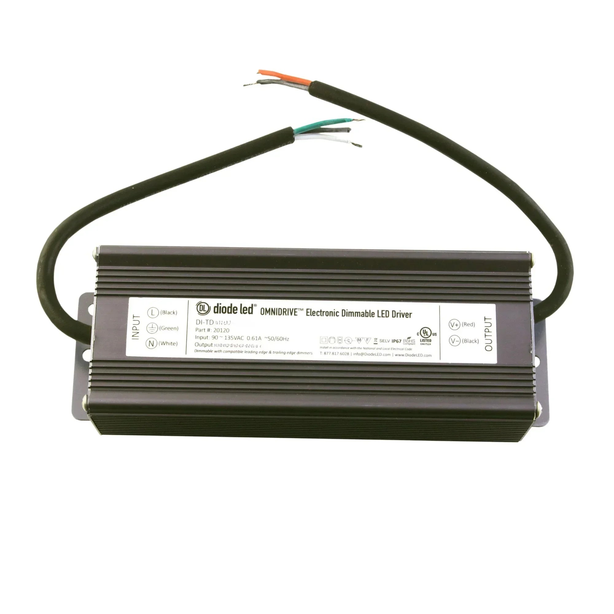 DIODE LED Diode Led DI-TD-12V-120W Omnidrive Electronic Dimmable Driver 120W (12V)