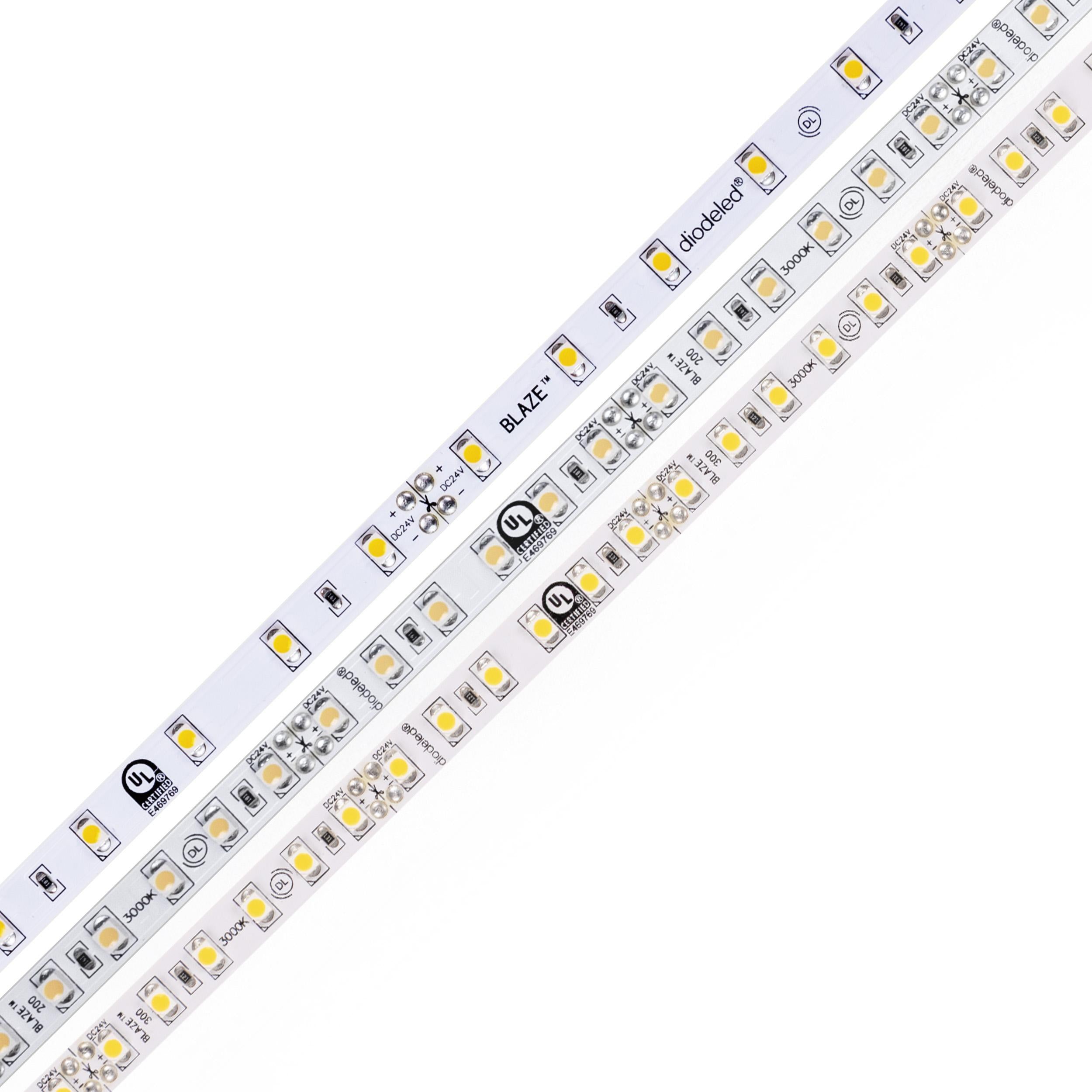 DIODE LED Diode Led DI-24V-BLBSC3-40-100 Blaze LED Tape Light 24VDC (100 ft Spool / 120�)