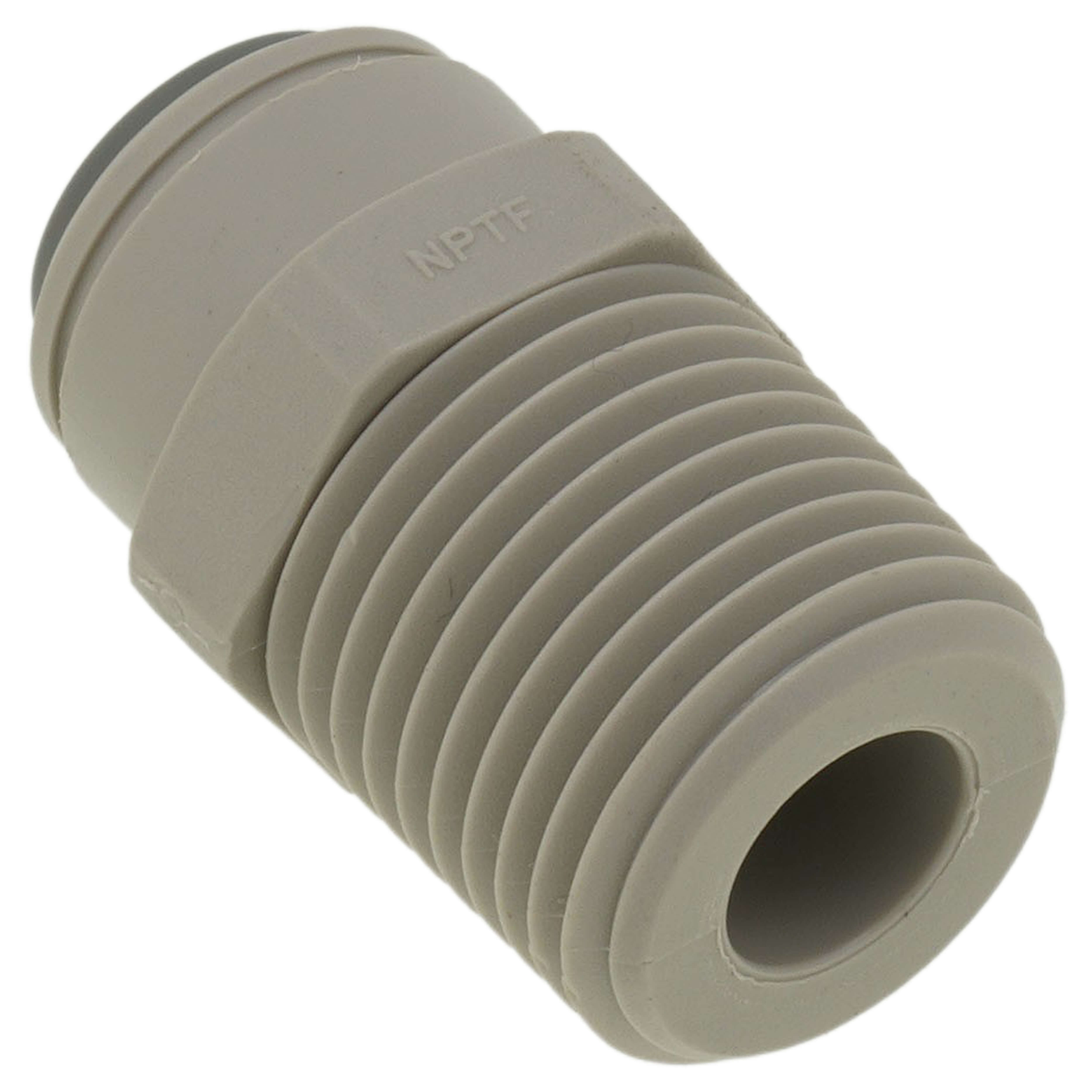 JOHN GUEST John Guest PI011224S-US 3/8 inches OD x 1/2 inches NPTF male adapter (3/8 inches x 1/2 inches) PI011224S
