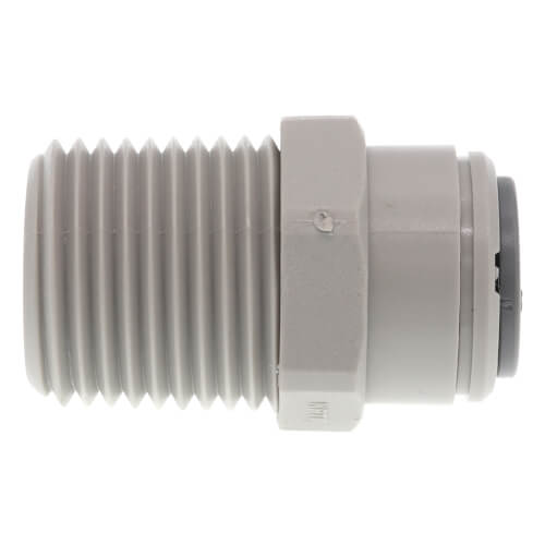 JOHN GUEST John Guest PI011224S-US 3/8 inches OD x 1/2 inches NPTF male adapter (3/8 inches x 1/2 inches) PI011224S