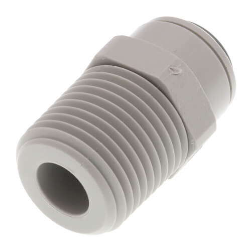JOHN GUEST John Guest PI011224S-US 3/8 inches OD x 1/2 inches NPTF male adapter (3/8 inches x 1/2 inches) PI011224S