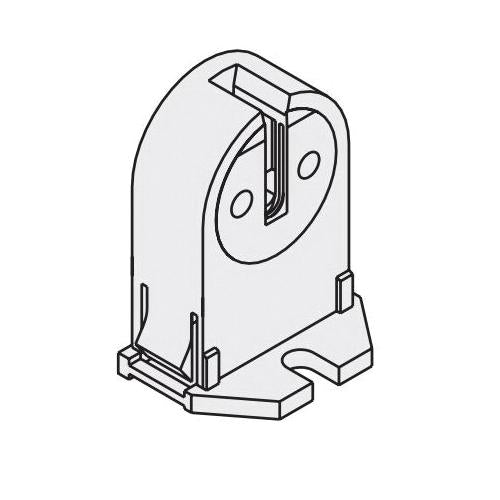 KEYSTONE TECHNOLOGIES Keystone Technologies KT-SOCKET-T5-S Non-Shunted Short T5 Socket (23 mm)
