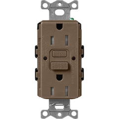 LUTRON Lutron SCR-15-GFST-EP Self-Testing Tamper Resistant 15A GFCI Receptacle (Duplex)