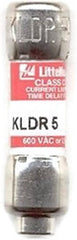 LITTELFUSE Littelfuse KLDR005 KLDR-5 5 A 600 V Cartridge Fuse Single